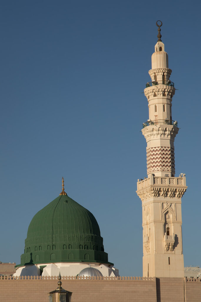 Masjid e Nabawi, Moschee des Propheten (Friede sei mit ihm), Medina